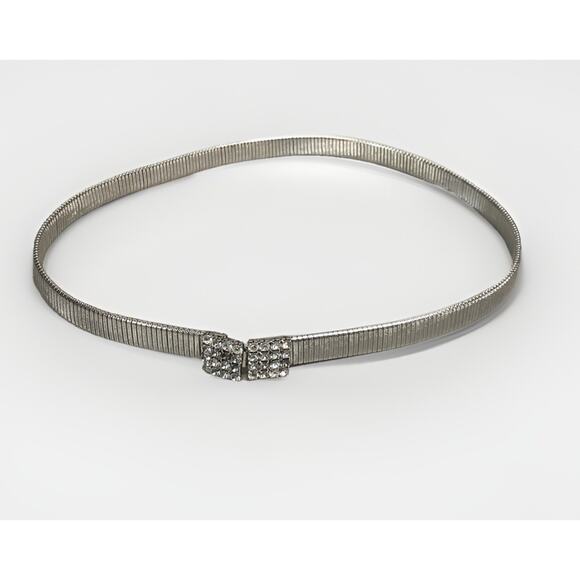 Silver Colored Women’s Link Belt - XS/Small - Picture 1 of 10